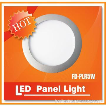5 inch round led panel light
